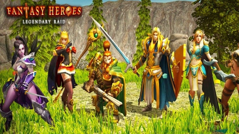 Fantasy Heroes: Action RPG 3D