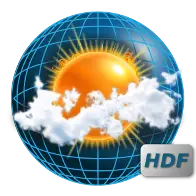 Doppler storm radar - eMap HDF