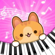 Piano Cat Tiles - Room Design