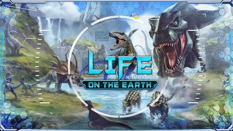 Life on Earth: evolution game