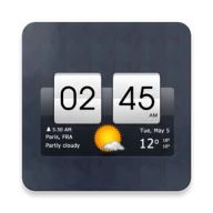 Sense Flip Clock & Weather