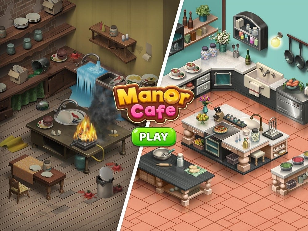 Manor Cafe - Match 3 Puzzle