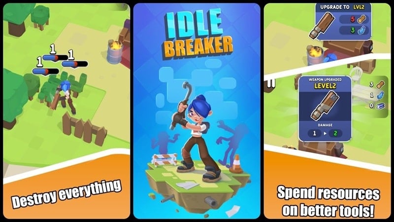 Idle Breaker - Loot & Survive