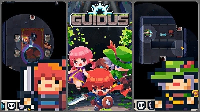 Guidus : Pixel Roguelike RPG