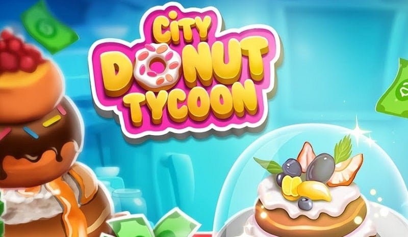 Donut Factory Tycoon Games