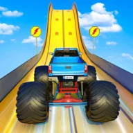 Monster Truck Ramp Stunts