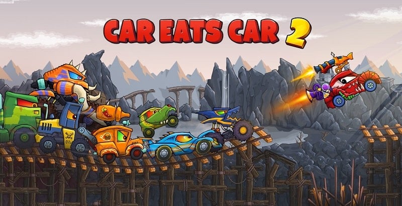 Car Eats Car 2 - Racing Game