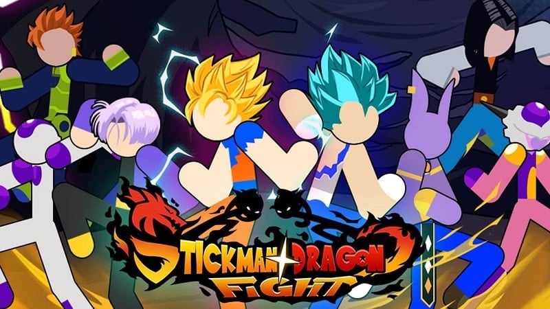 Stickman Dragon Fight - Super 