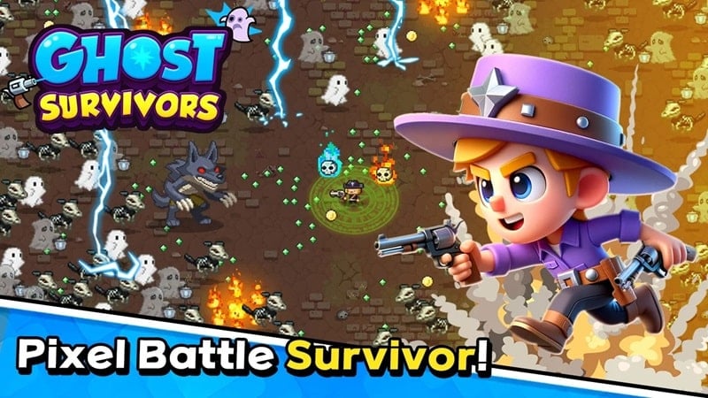 Ghost Survivors : Pixel Hunt