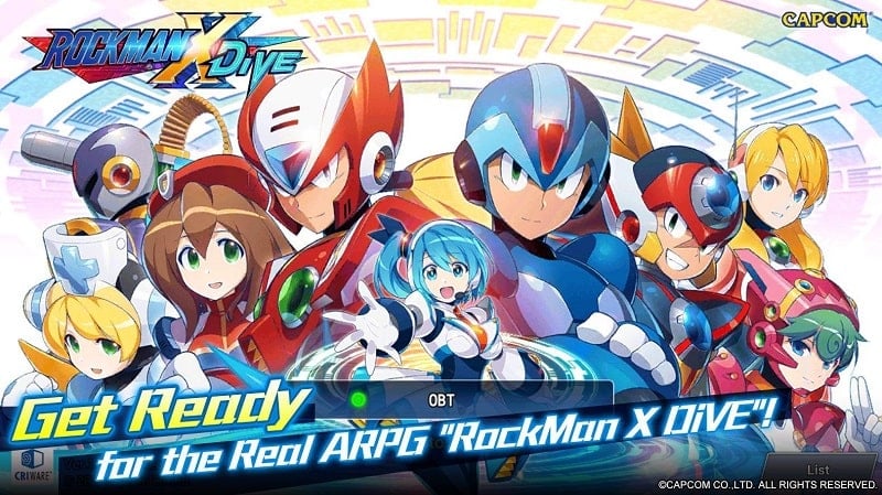 MEGA MAN X DiVE - MOBILE
