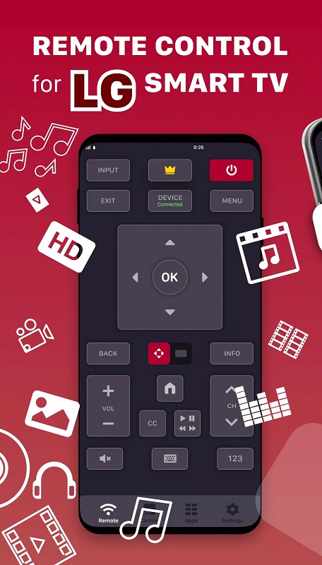Smart TV Remote Smart ThinQ
