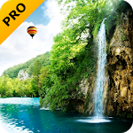 Forest Waterfall PRO Live Wallpaper