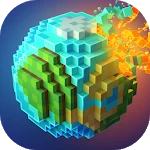 Planet Craft: Block Survival Craft Games Online