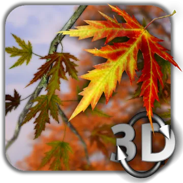 Autumn Leaves in HD Gyro 3D Parallax Wallpaper