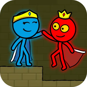 Red and Blue Stickman : Animation Parkour