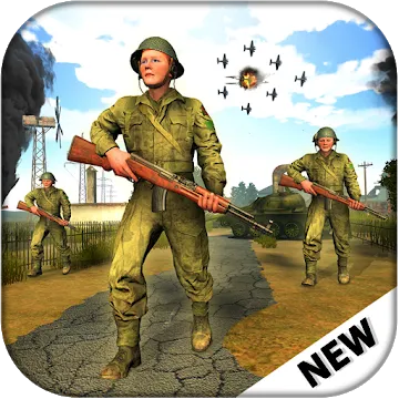 Frontline World War 2 - Fps Survival Shooting Game