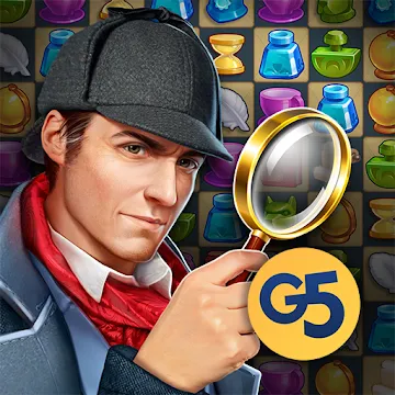 Sherlock: Mystery Hidden Objects & Match-3 Cases