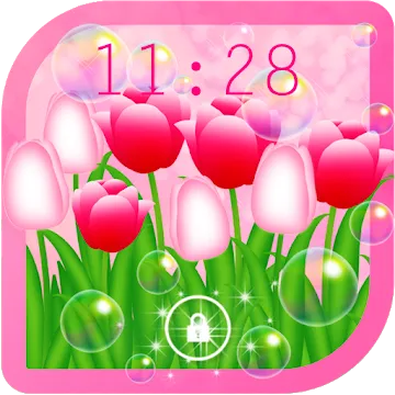 Flowers Tulips Live Wallpaper