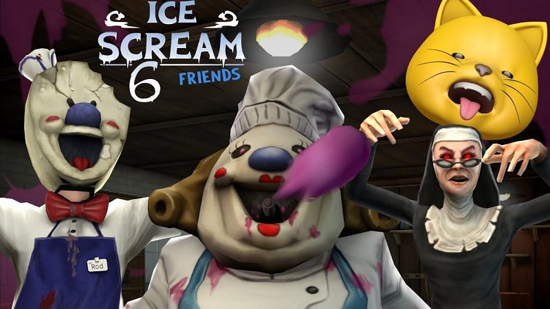 Ice Scream 6 Friends Charlie APK