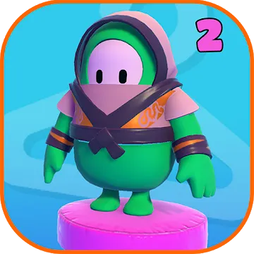 Fall Guys 3D Knockout : Ultimate Fun Race