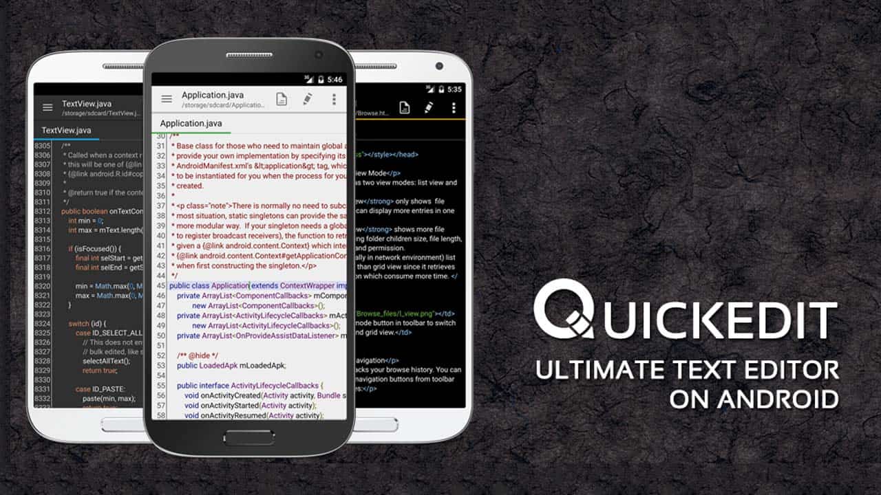 QuickEdit Text Editor Pro
