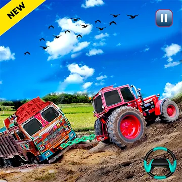 Real Tractor Pulling Simulator: Offroad | City