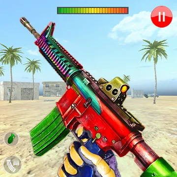 Shooting Games 3D:Cover Fire Real Commando Free