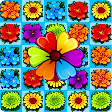 Flower Blossom Jam - A Match 3 Puzzle Game