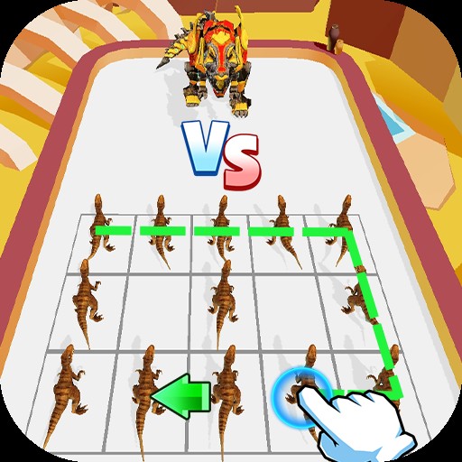 Merge Battle 3D Dinosaur Game