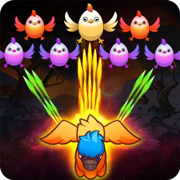 Poultry Shoot Blast: Free Space Shooter