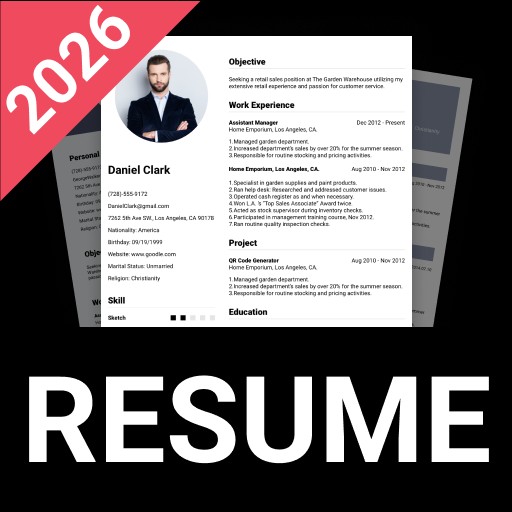 Resume Builder &amp; CV Maker